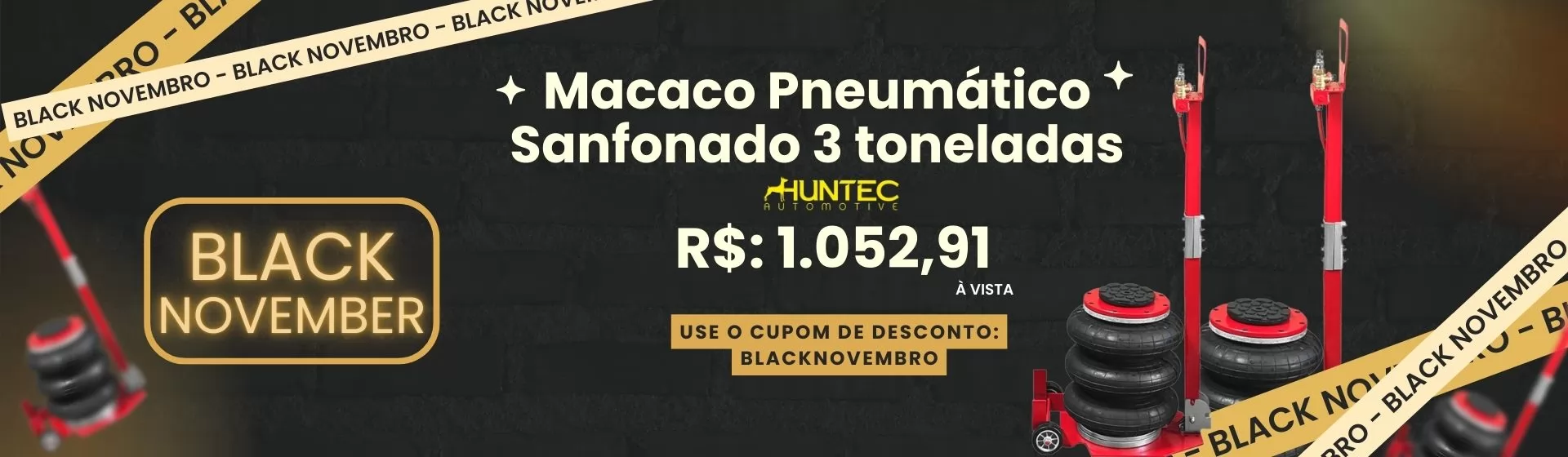 BLACK NOVEMBER MACACO PNEUMATICO